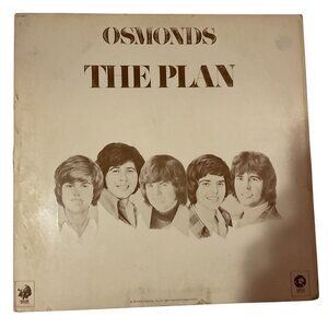 The Osmond's The Plan  Vinyl LP Record Album 1973